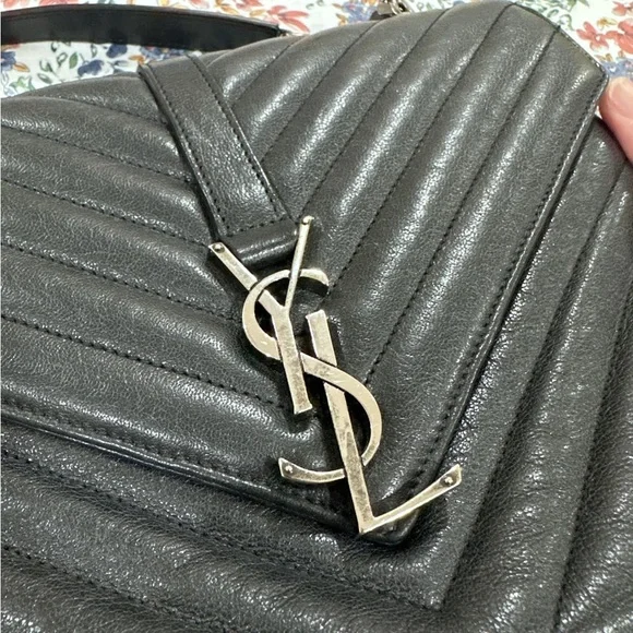 YSL Medium College Crossbody Bag - Picture 2 of 7